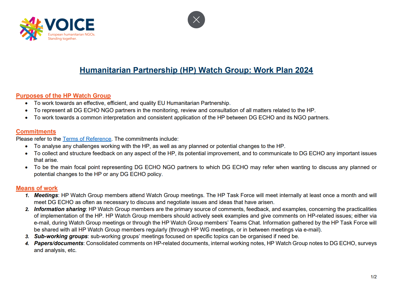 Publications – VOICE